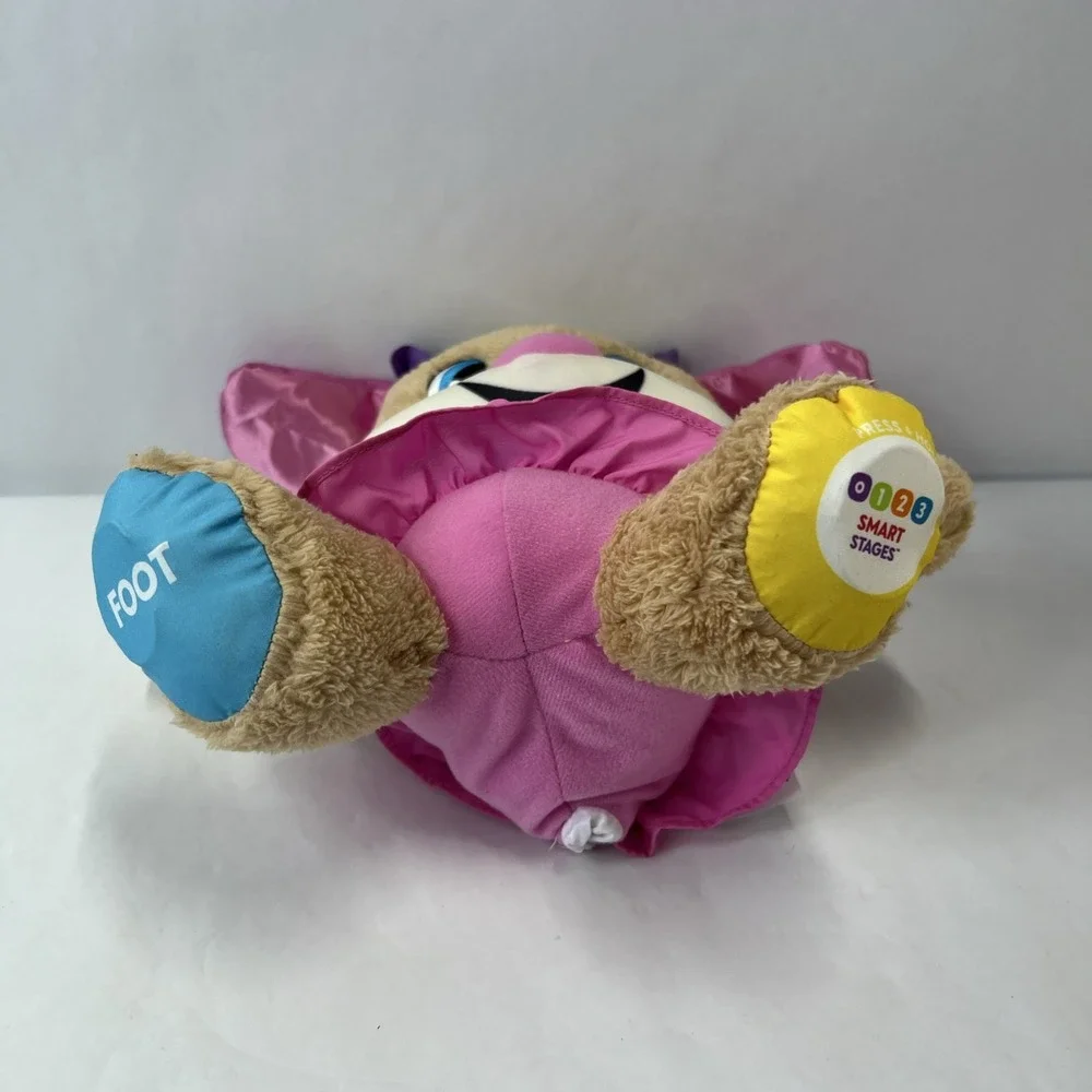 Fisher Price Learn Smart Stages‎ Puppy Interactive Animal Plush Toy Tested Works